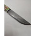 Авторский коллекционный нож с ламинированной стали премиум S390 в нерж дамасске
